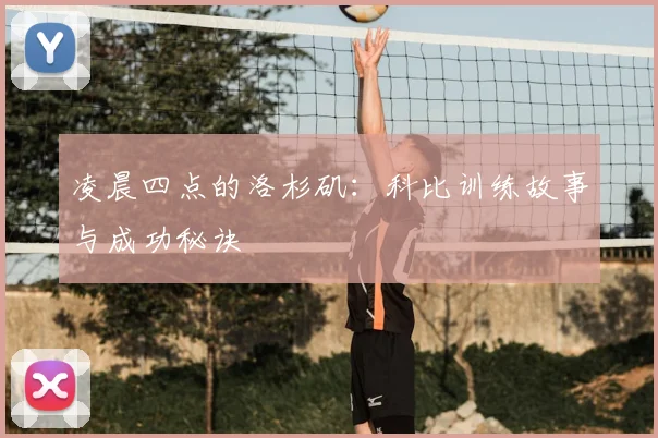 凌晨四点的洛杉矶：科比训练故事与成功秘诀